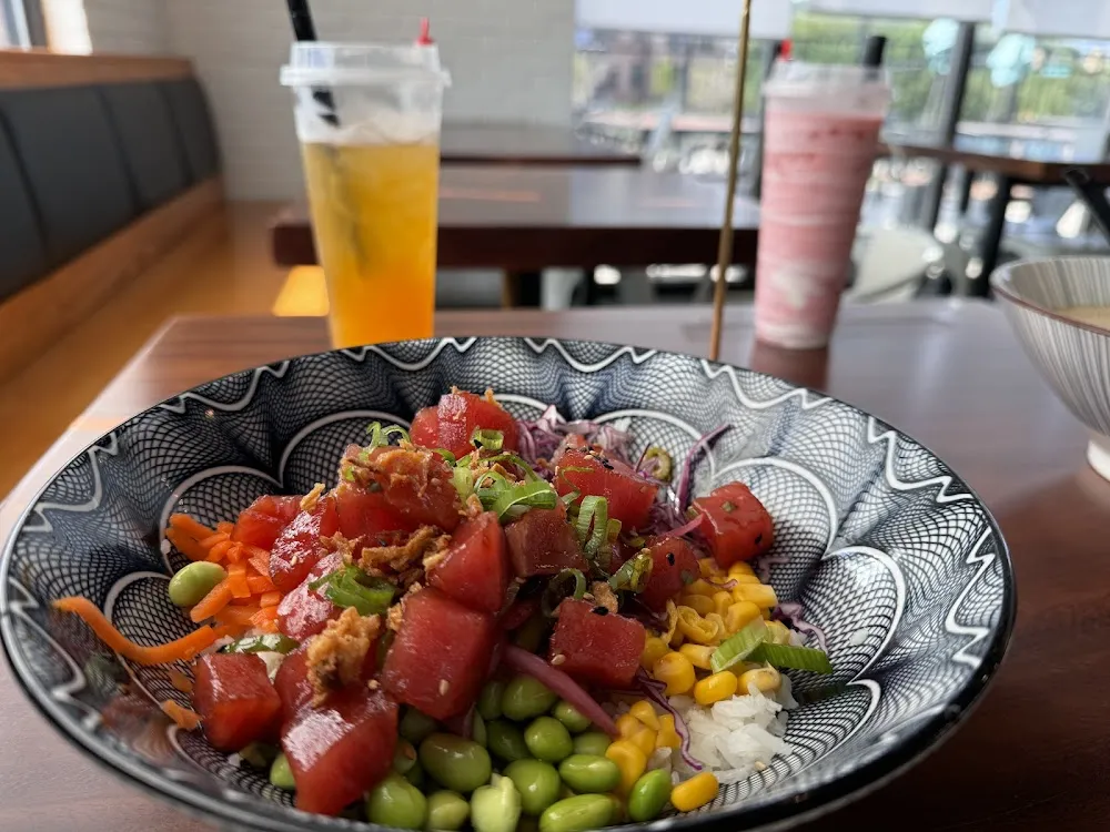 Poke Poke with Ahi Tuna